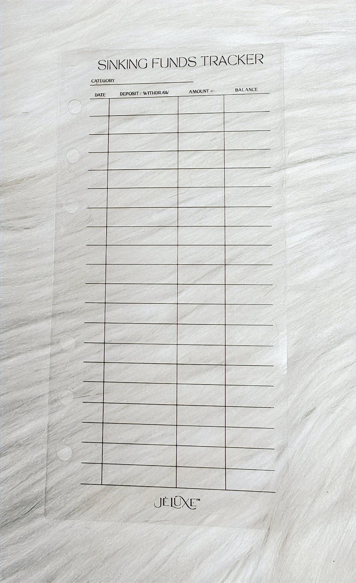 Reusable Sinking Funds Tracker image 5