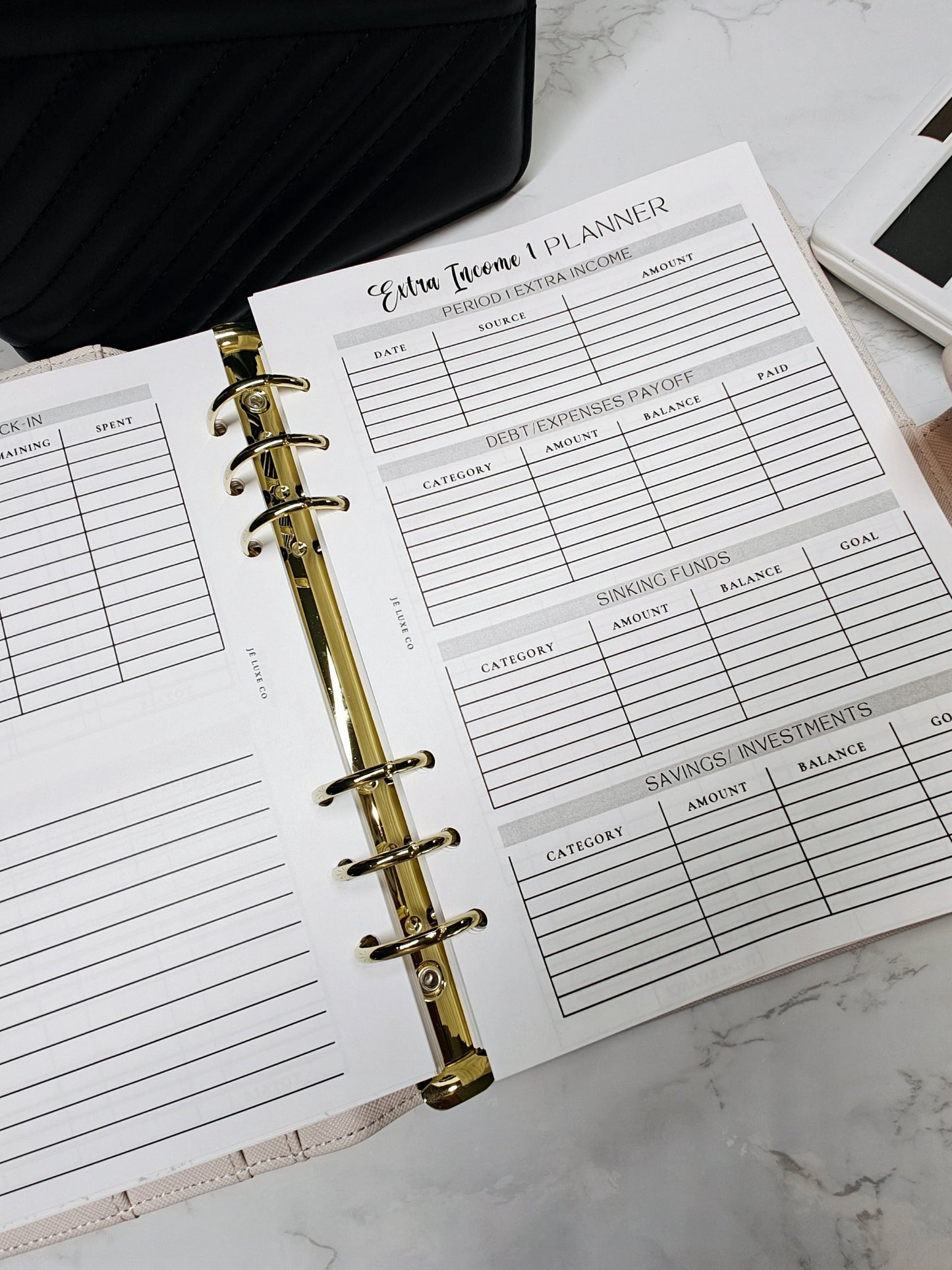 Oops A5 Semi-Monthly Paycheck Budgeting Planner Inserts image 10