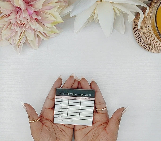 Affluence Teller Cash Withdrawal Slips image 2