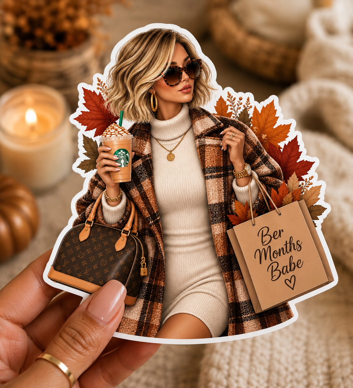 Fall Shopping Sticker