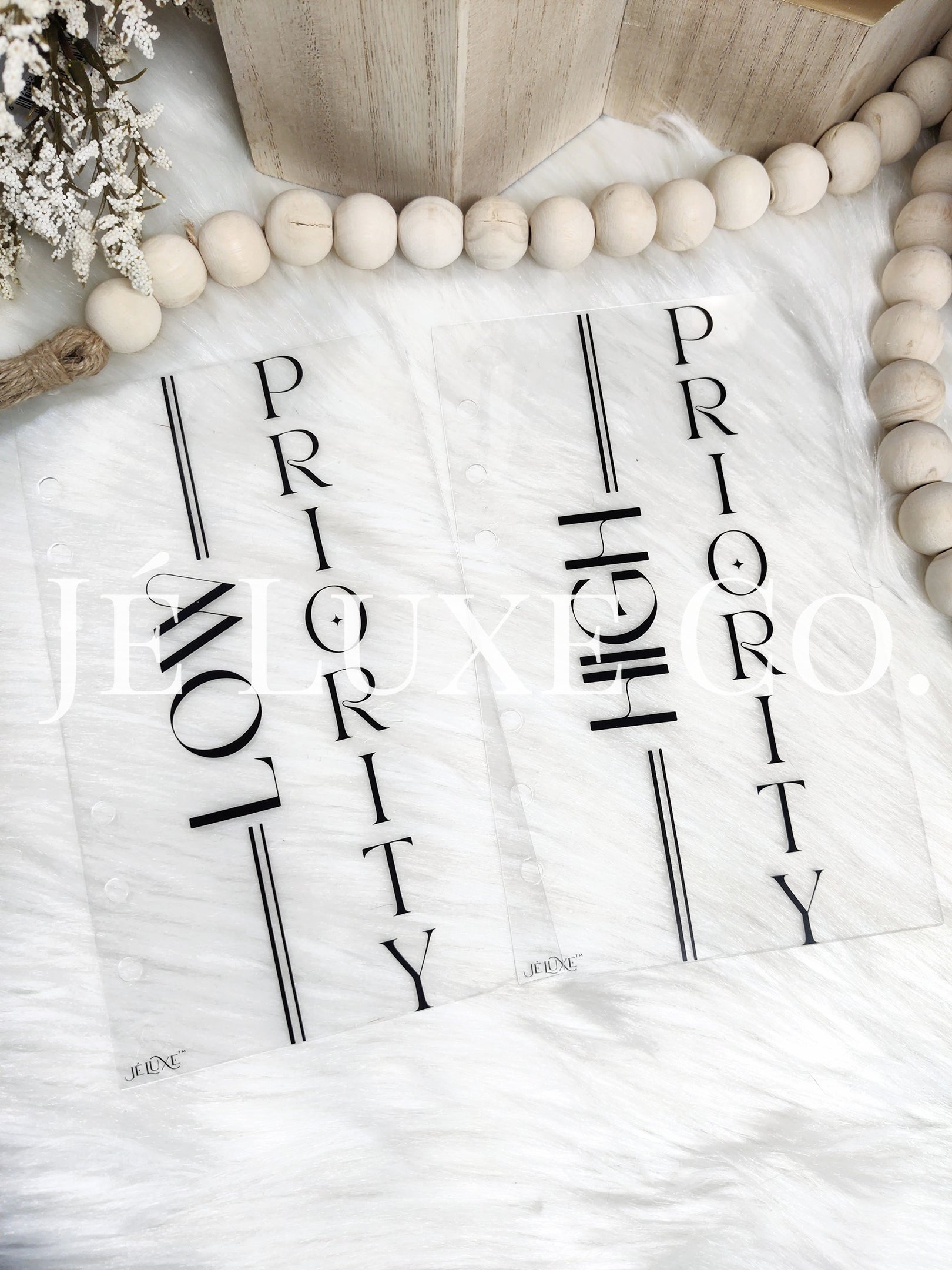 A6 Low Priority Acrylic Dashboard image 1