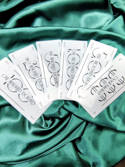 Frosted Matte Cash Placeholders image 0