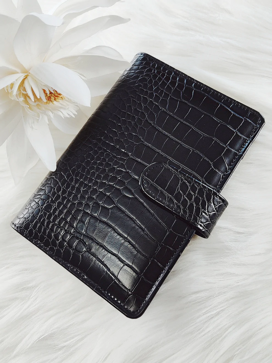 Affluence A6 Croc Cash Binder image 0