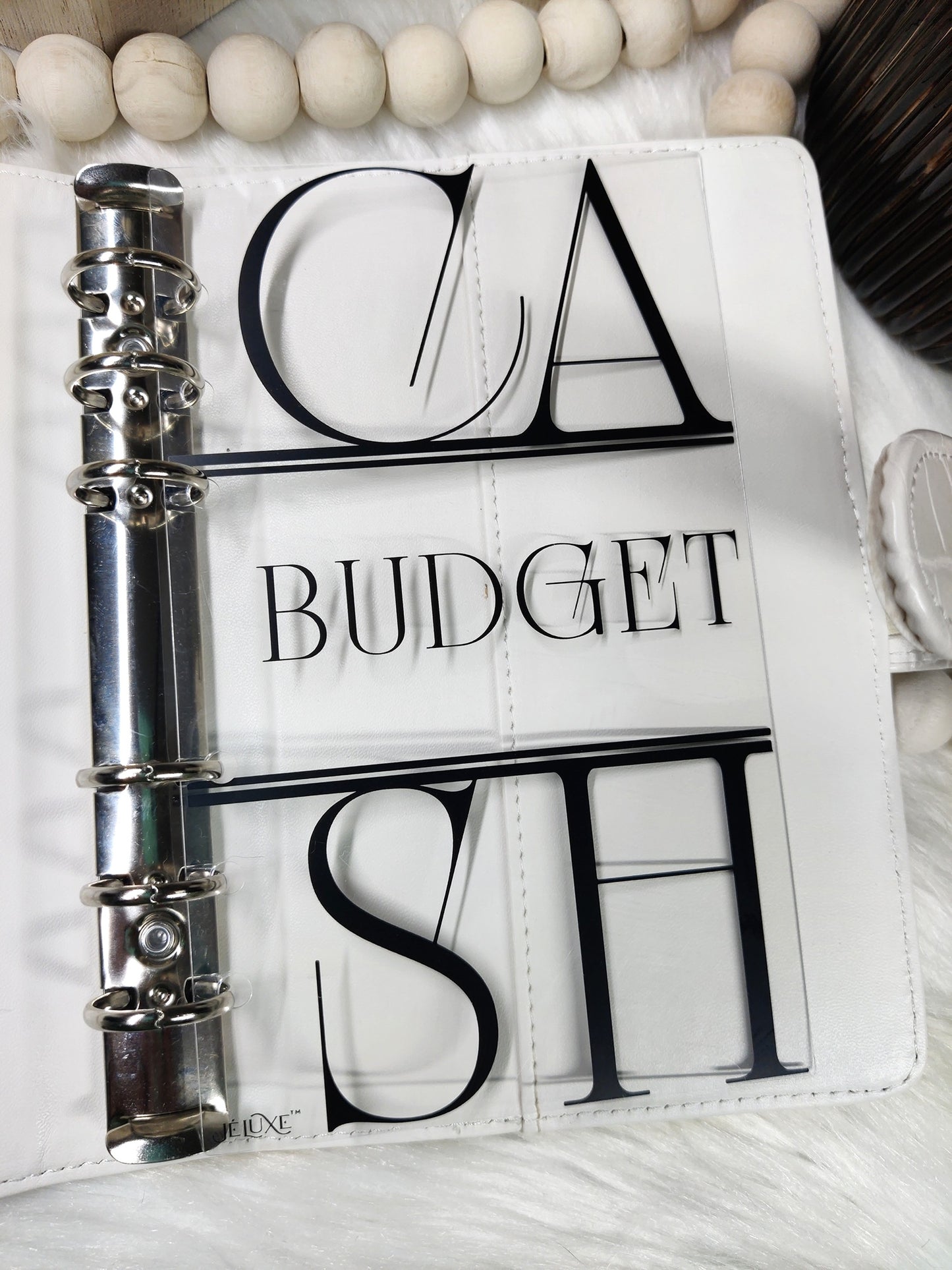 A6 Cash Budget Acrylic Dashboard image 0