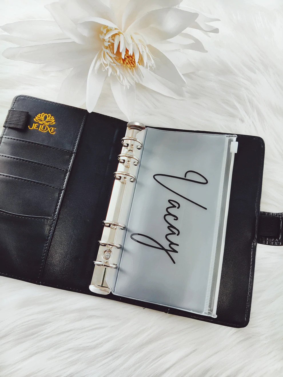 Affluence A6 Croc Cash Binder image 3