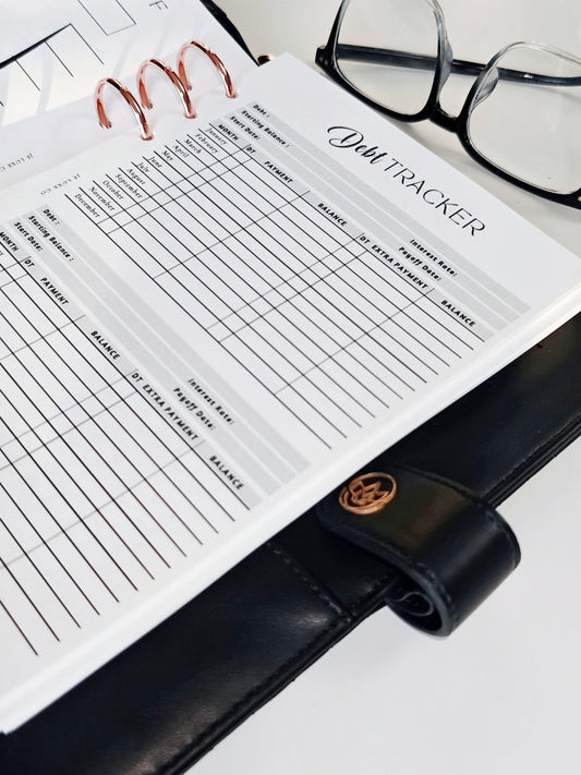 A5 Affluence Finance Planner Inserts© image 0