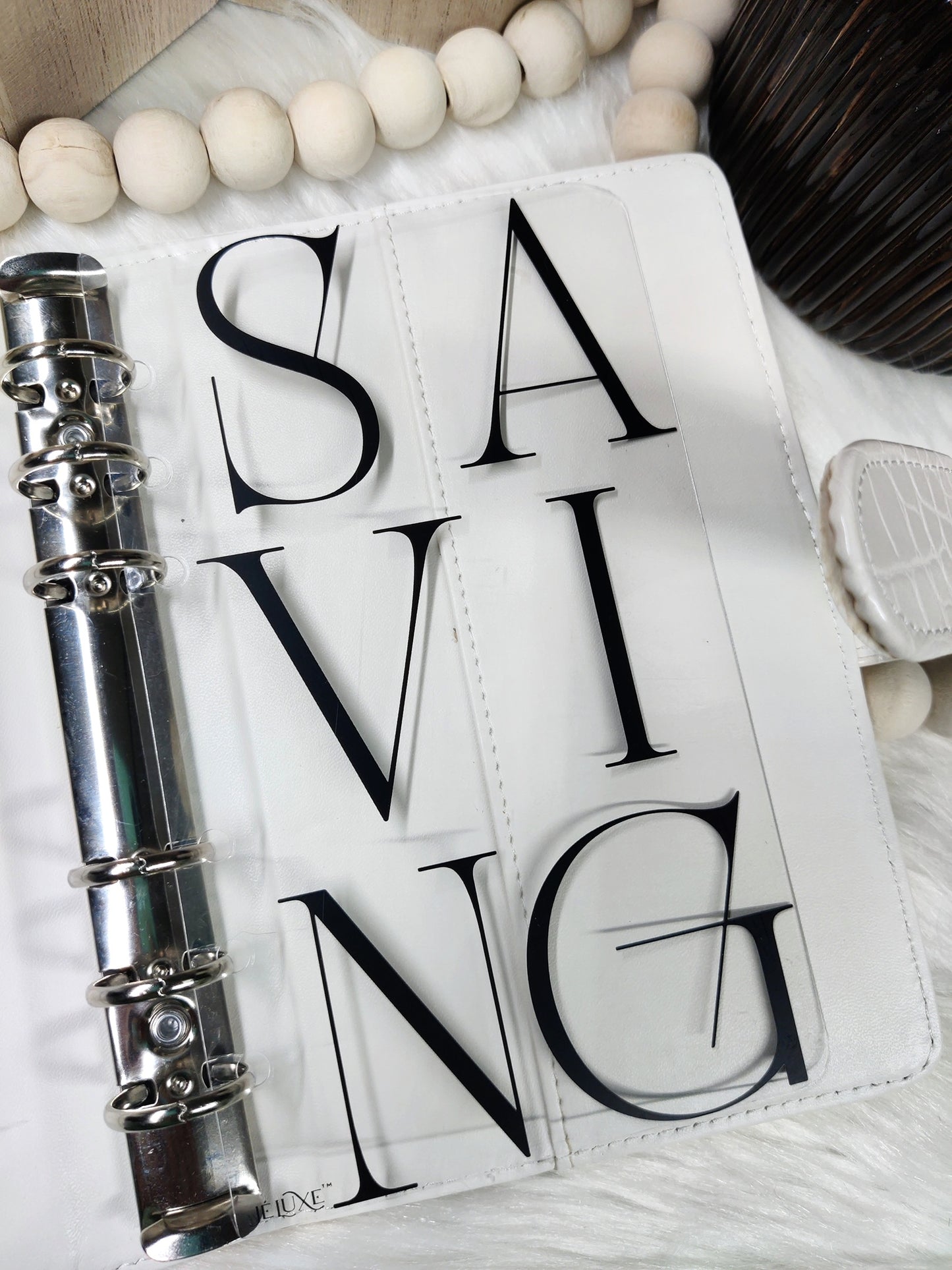 A6 Cash Budget Acrylic Dashboard image 0