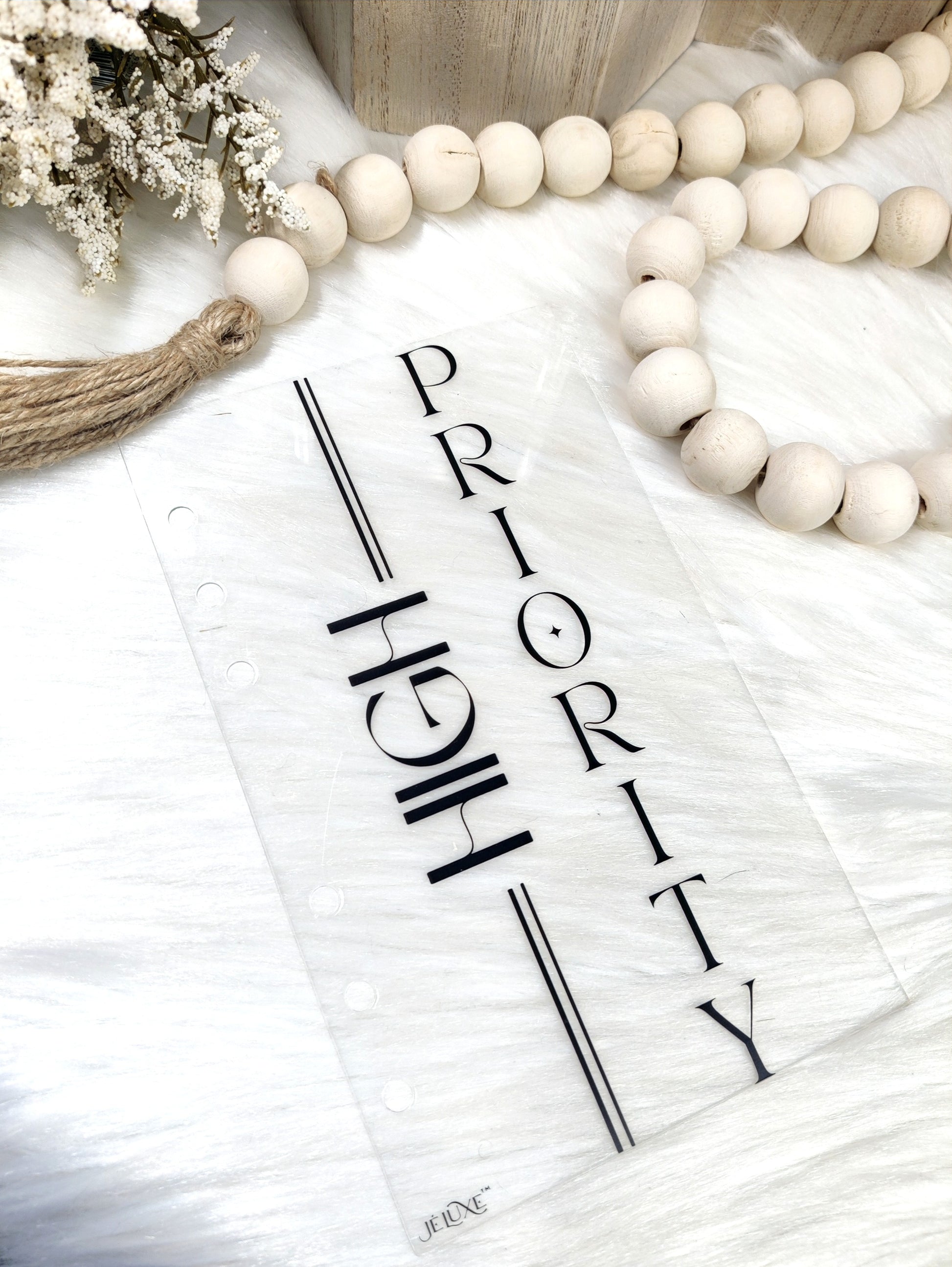 A6 High Priority Acrylic Dashboard image 0