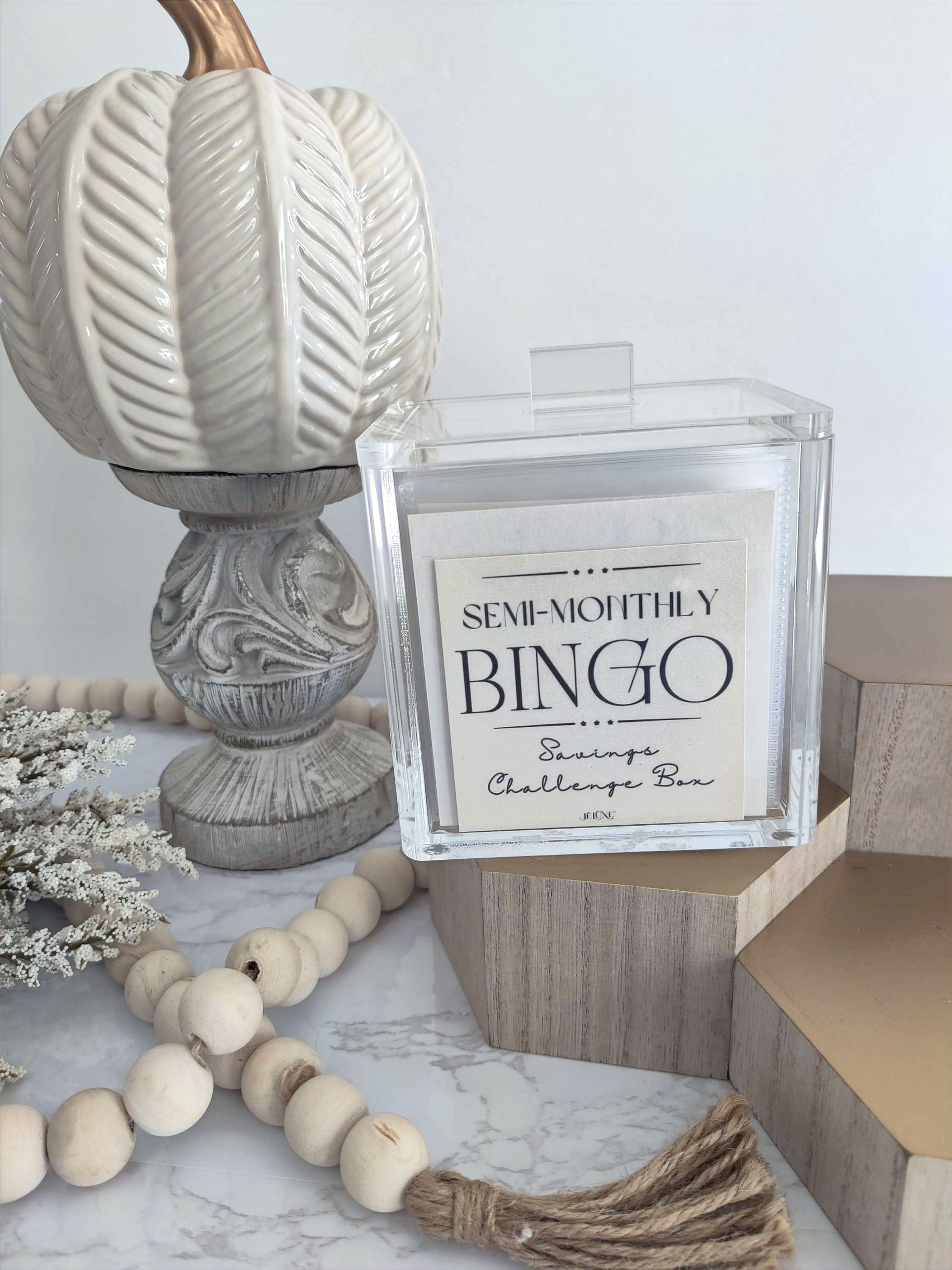 Semimonthly BINGO Savings Challenge Box image 3