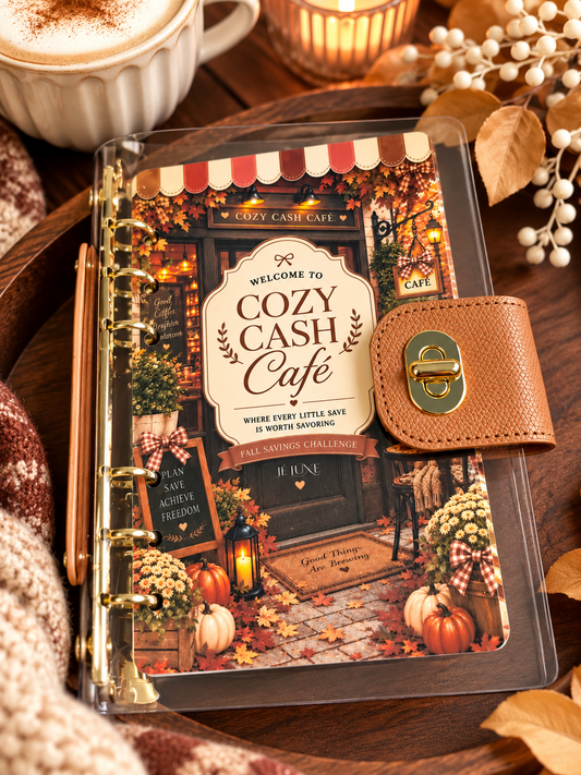 Cozy Cash Cafe Savings Challenge