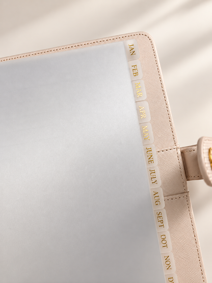 A5 Monthly Tab Dividers