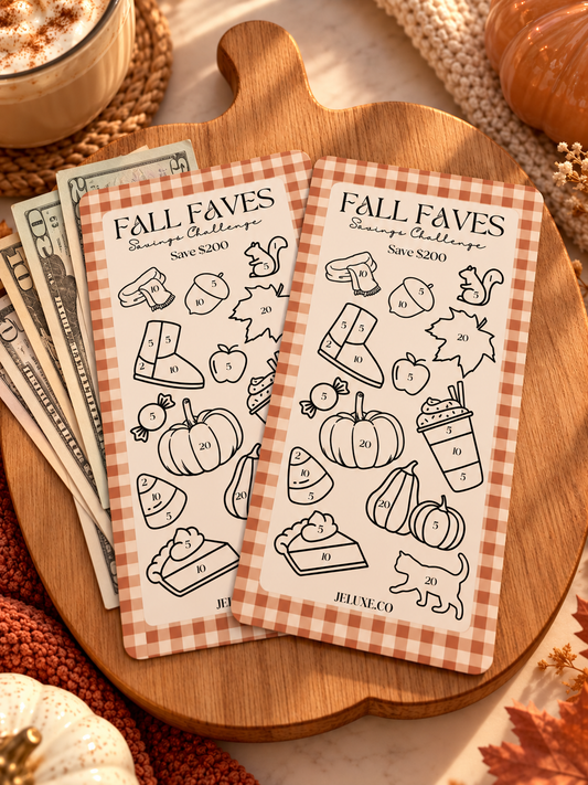 Fall Faves Savings Challenge
