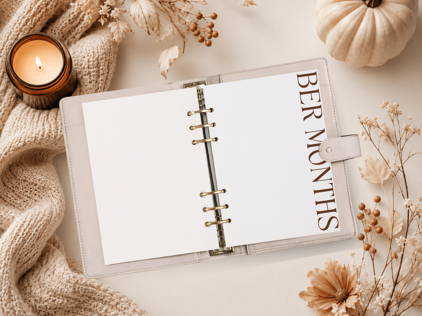 Ber Months Vellum Dashboard
