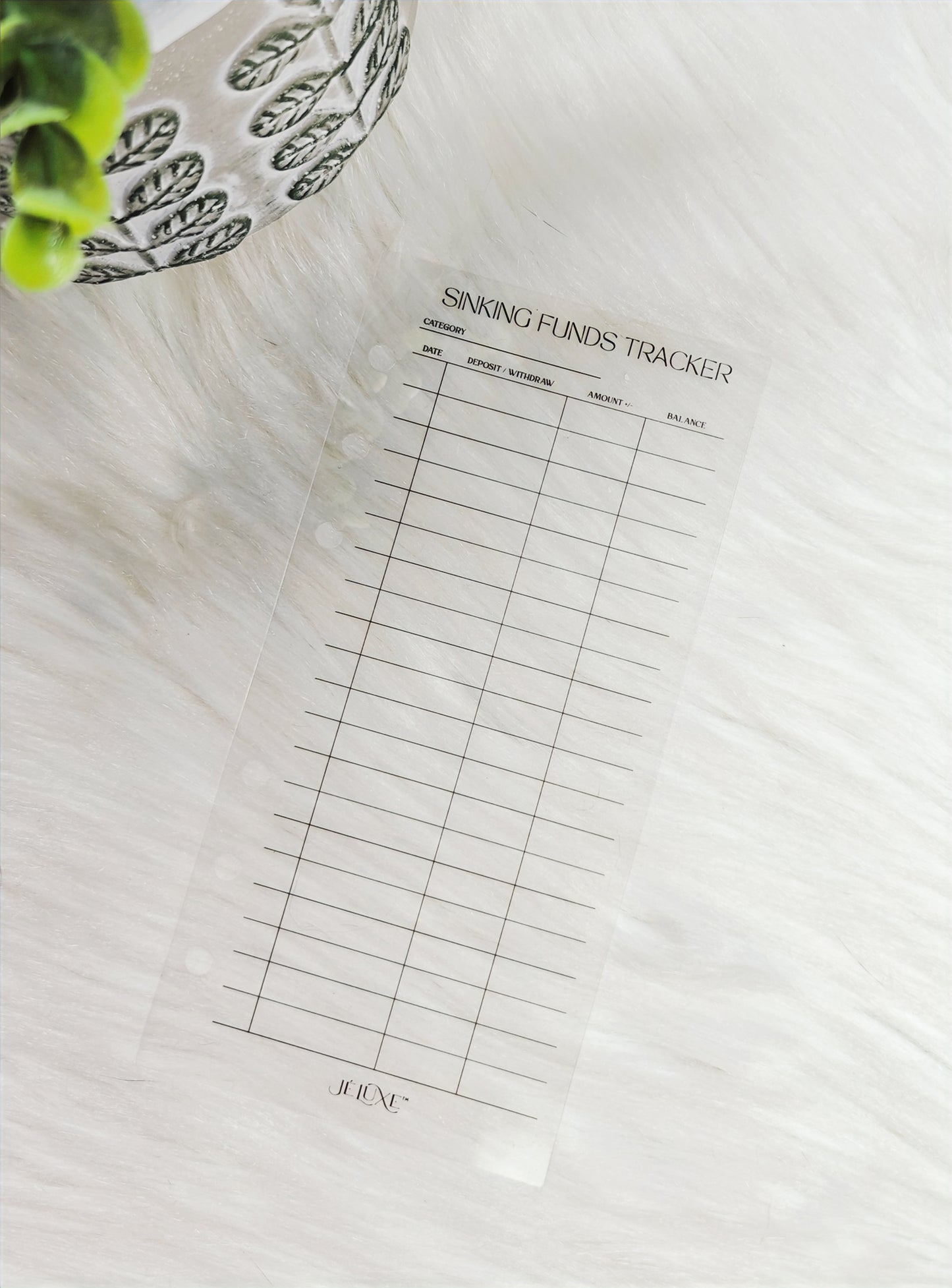 Reusable Sinking Funds Tracker image 0
