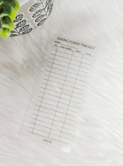 Reusable Sinking Funds Tracker image 0