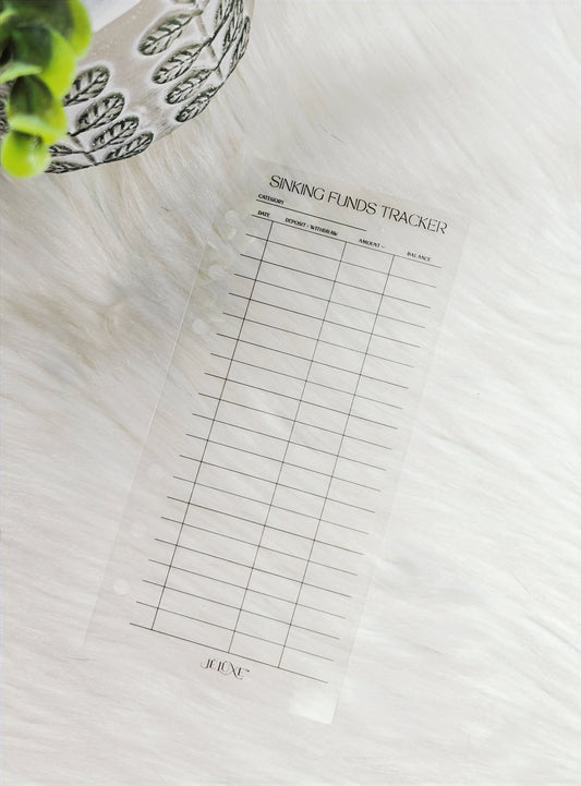 Reusable Sinking Funds Tracker image 0