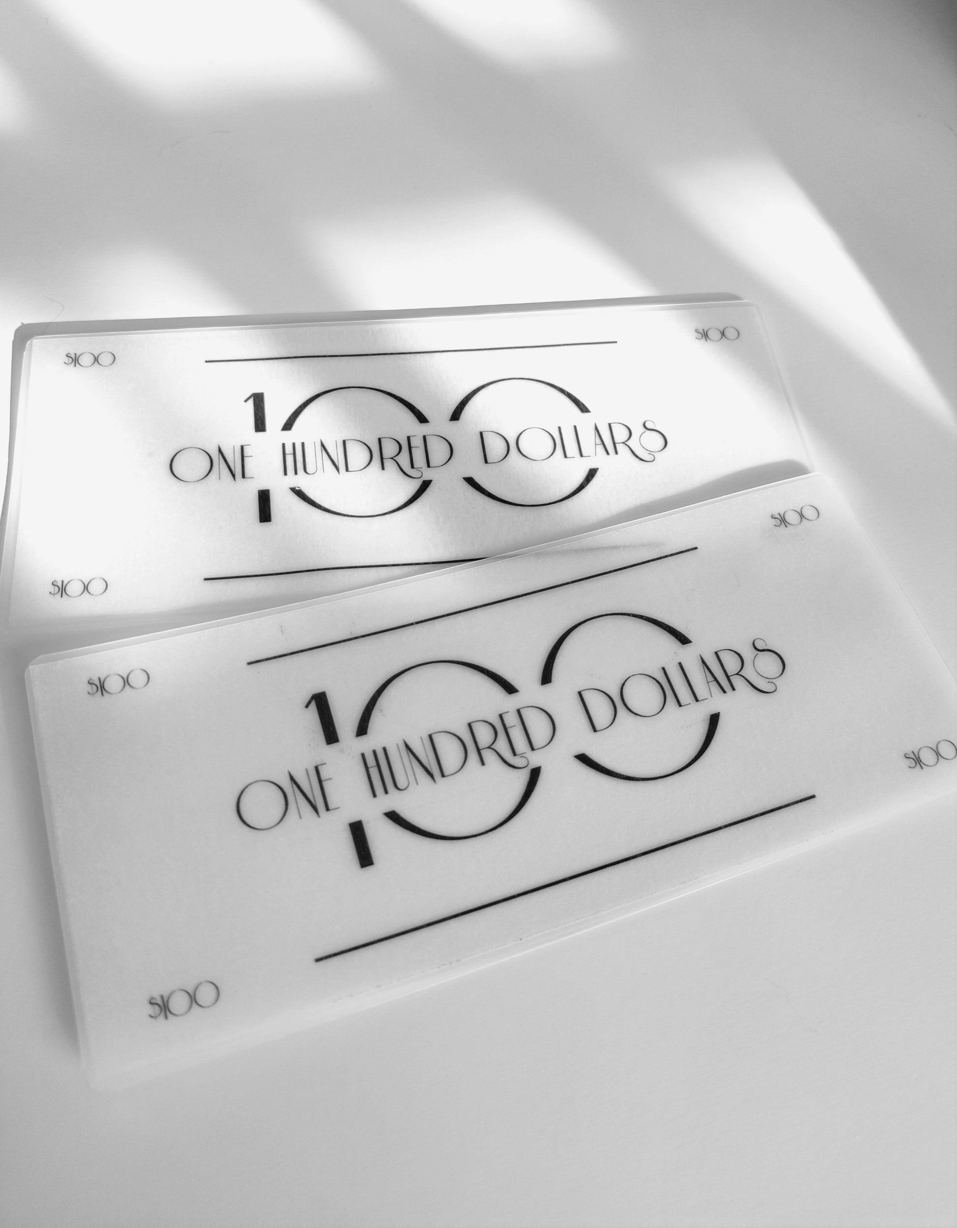 Frosted Matte Cash Placeholders image 1