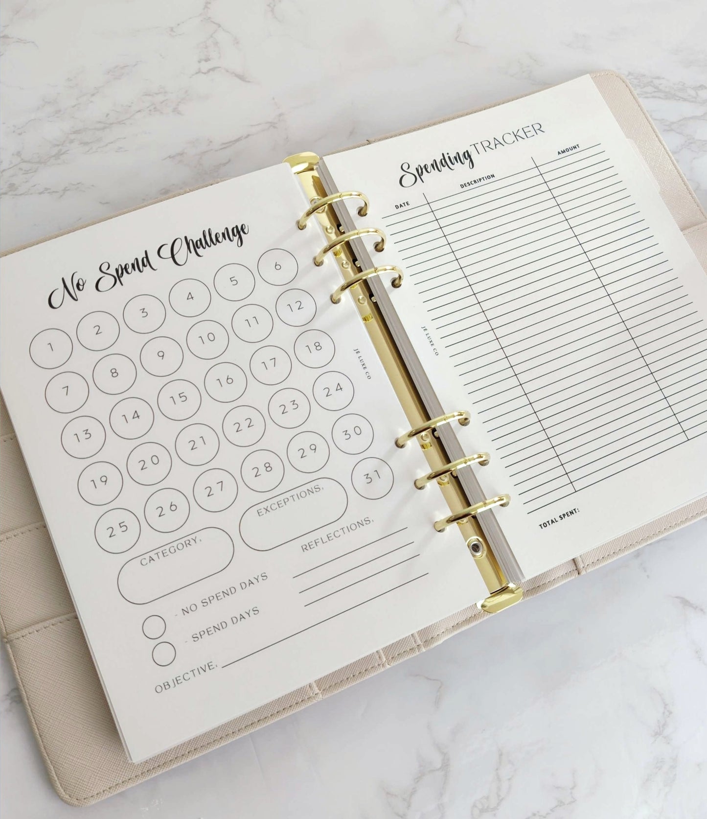 A5 Affluence Finance Planner Inserts© image 5