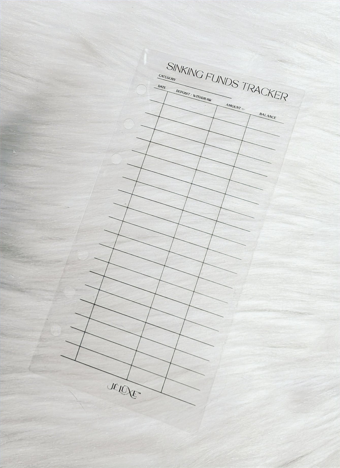 Reusable Sinking Funds Tracker image 4
