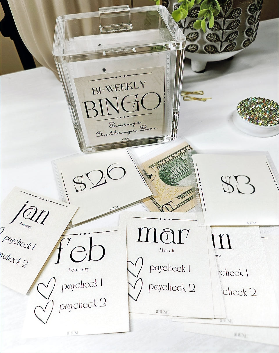 Biweekly BINGO Savings Challenge Box image 0