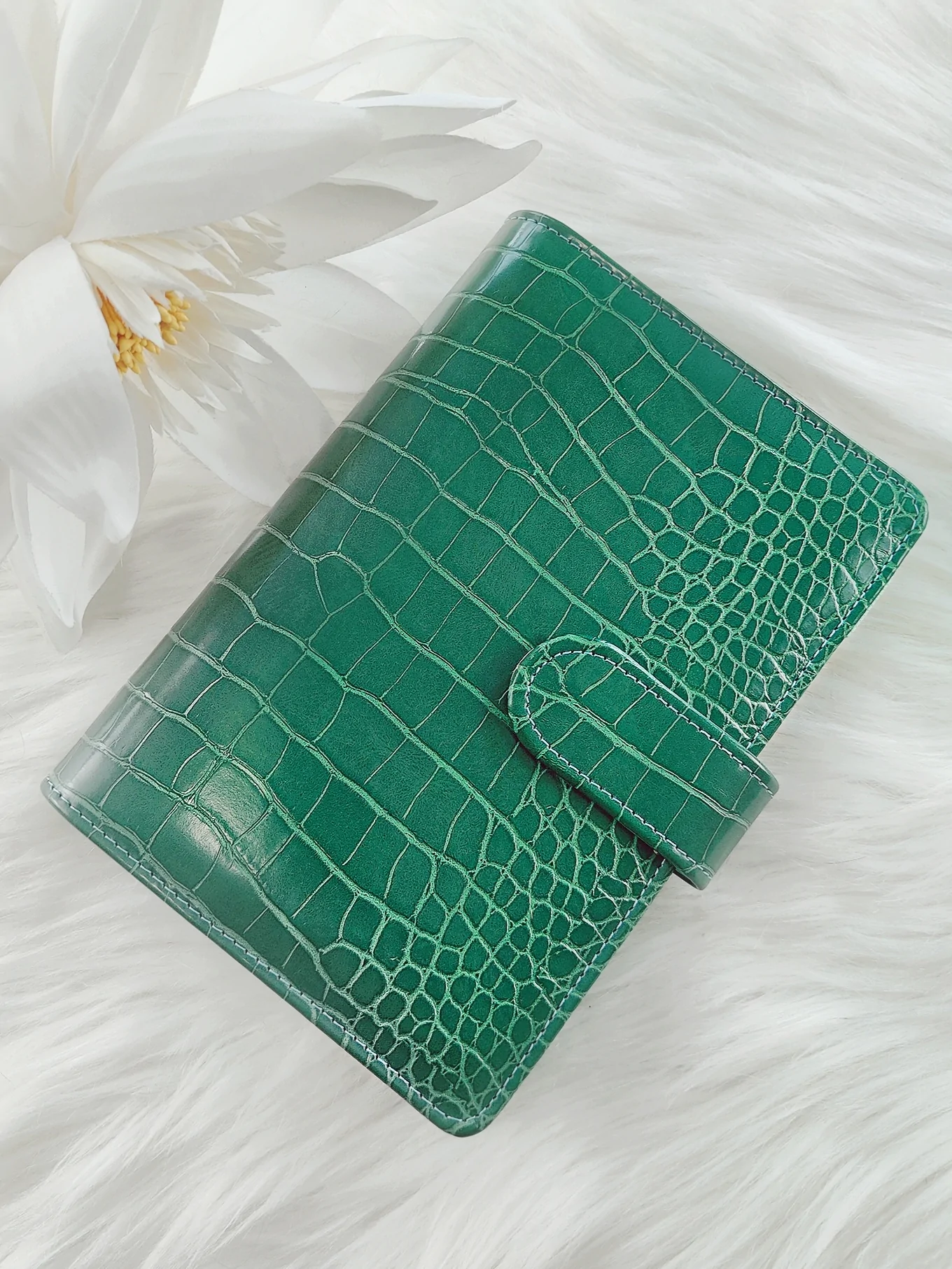 Affluence A6 Croc Cash Binder image 4