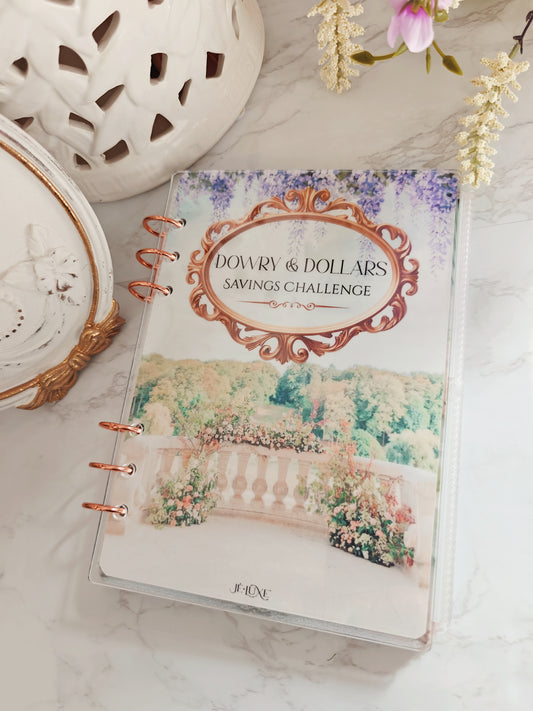 Dowry & Dollars™ A5 Savings Challenge Bundle