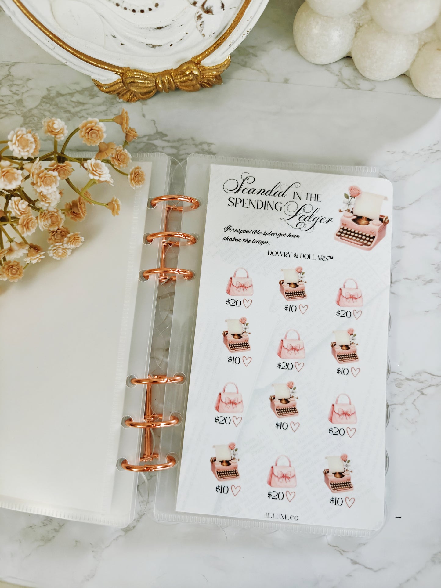 Dowry & Dollars™ A6 Savings Challenge Bundle
