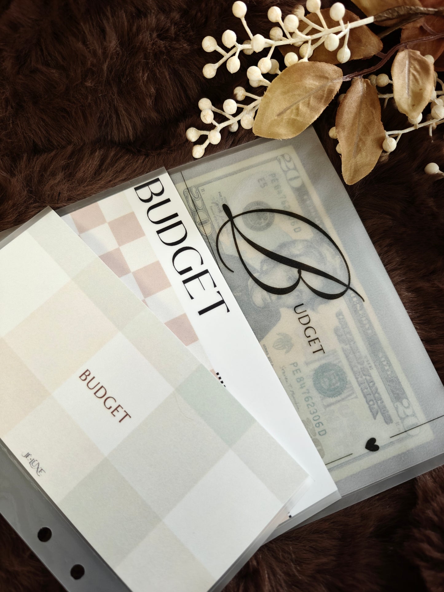 Luxe Letter Cash Envelope