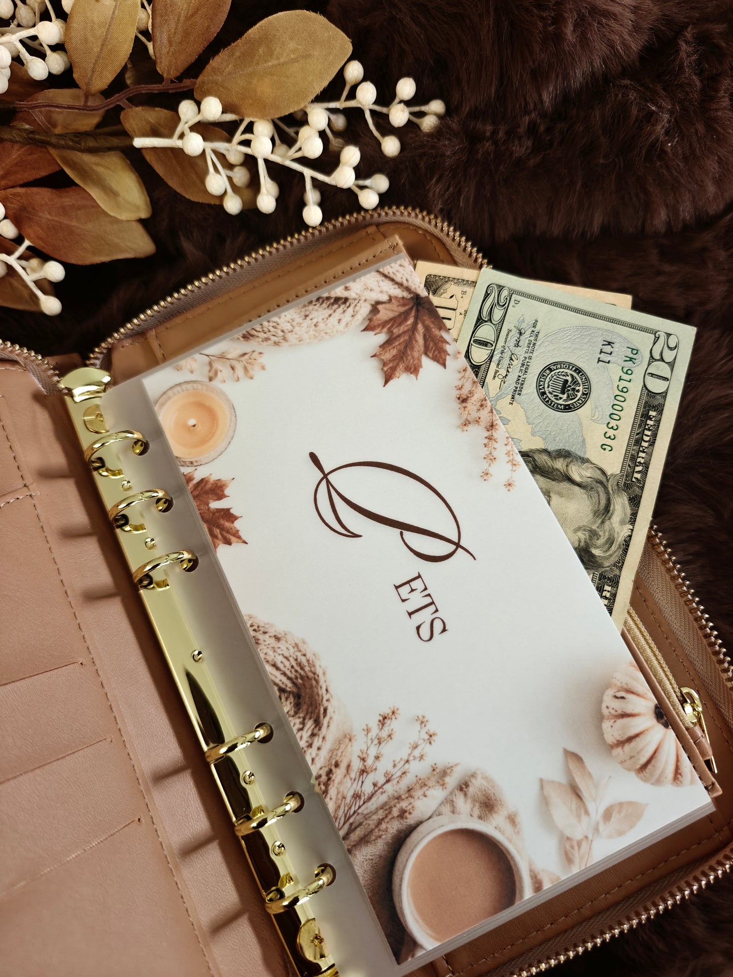 Autumn Glow Cash Envelope