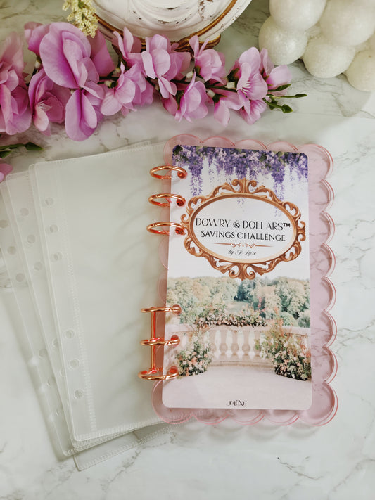 Dowry & Dollars™ A6 Savings Challenge Bundle