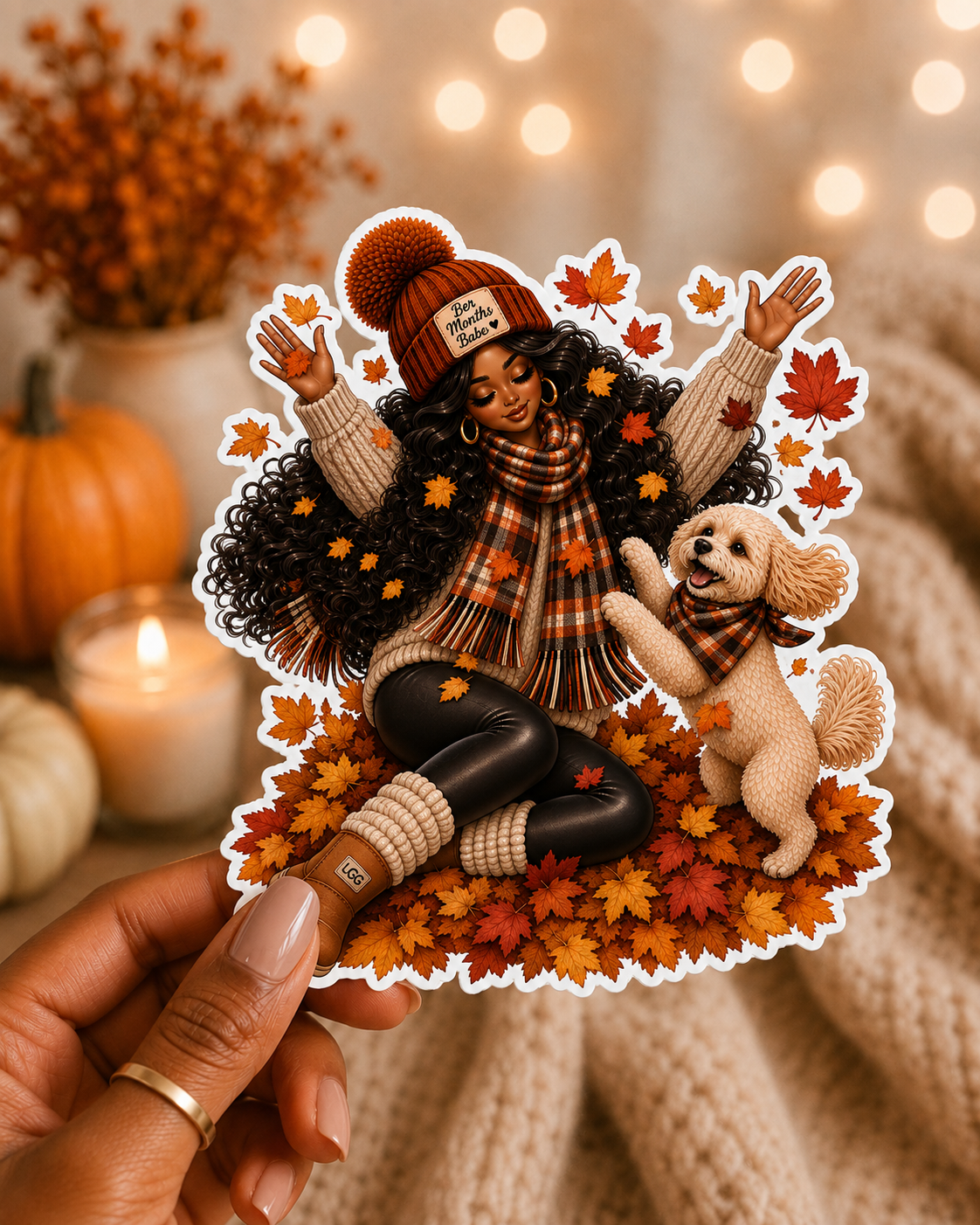 Fall Leaves Sticker