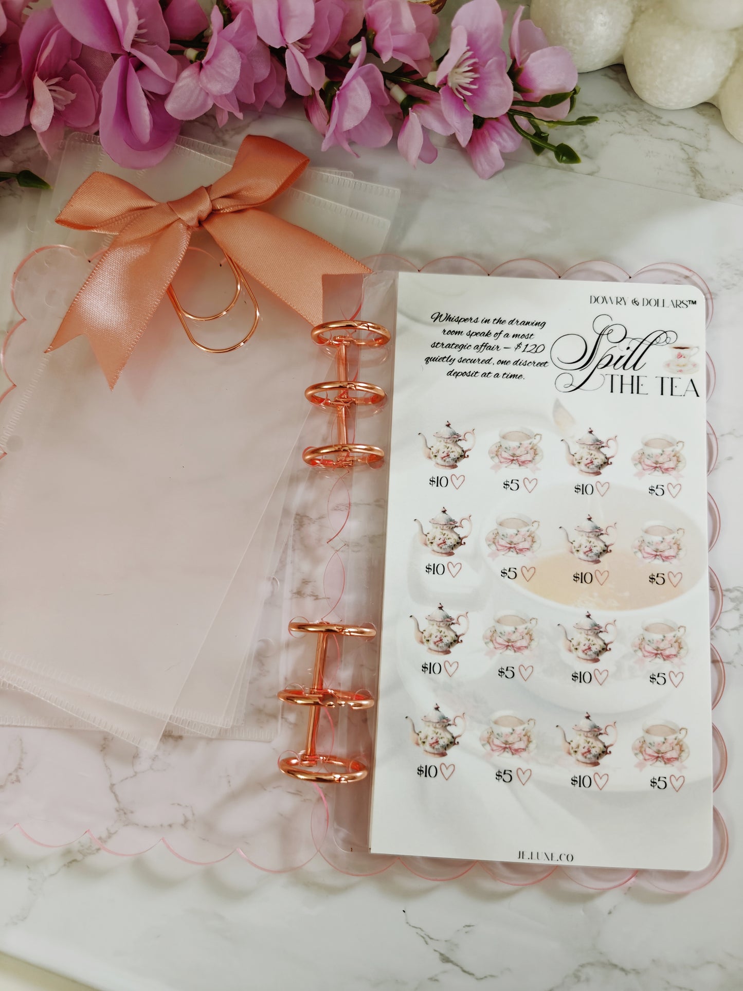 Dowry & Dollars™ A6 Savings Challenge Bundle