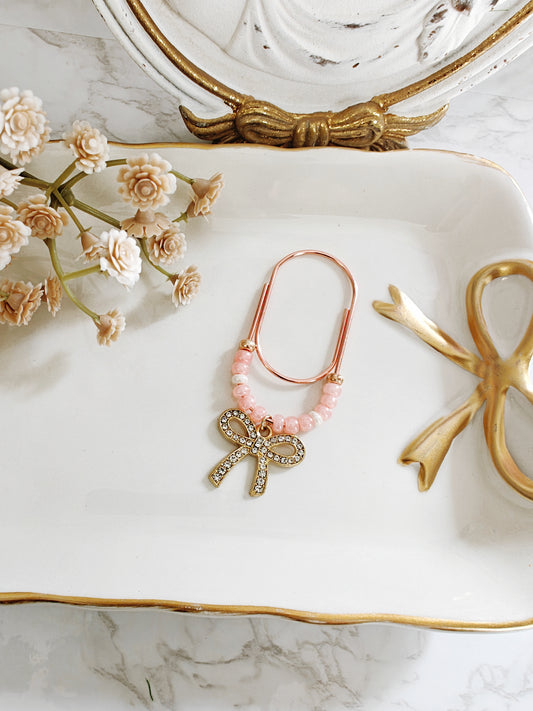Bling Bow Jumbo Clip